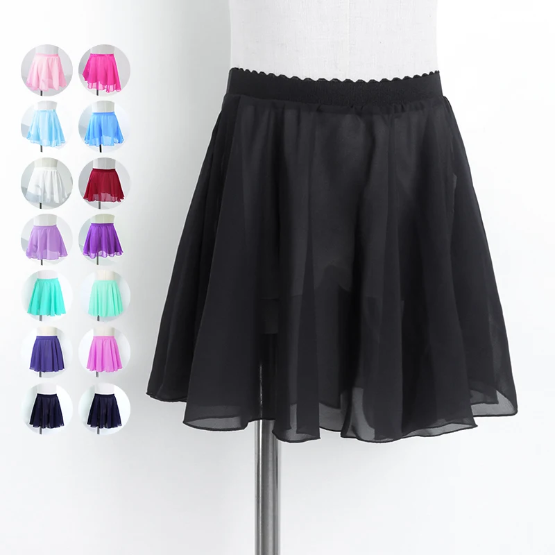 Girls Ballet Tutu Skirt Dance Costume