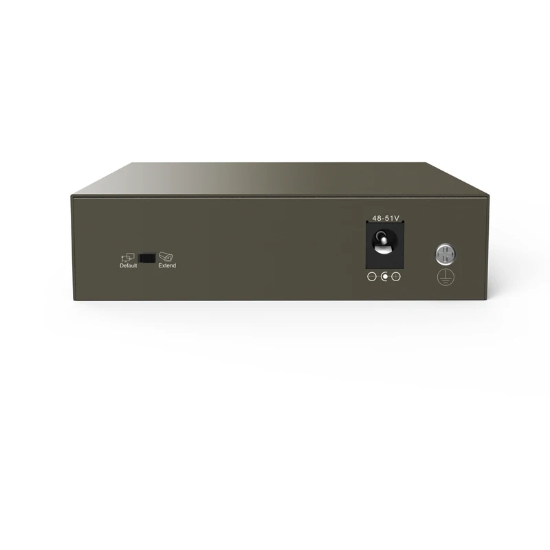 Tenda TEF1105P-4-38W Ethernet сетевой коммутатор gigabit 5-Порты и разъёмы, 250 м дальнее расстояние стабильный PoE Питание, подключи и играй, прочная и надежная