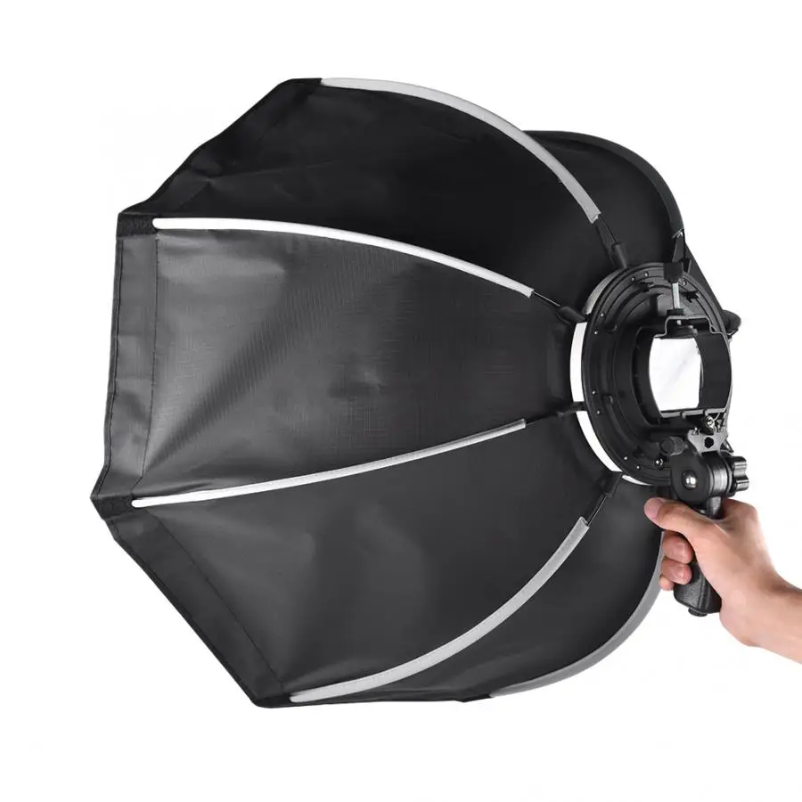 Triopo KS55 KS65 Портативный складной софтбокс Speedlite диффузор для Камера светодиодная вспышка света Скорость огни аксессуары для фотосъемки