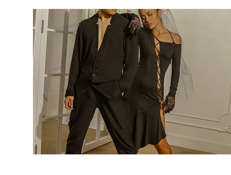 ZYMdancestyle Hotty Hot Dress#1970 Women Latin Dance Practice Wear Long Sleeve One Shoulder Bandge Sexy New Fashion
