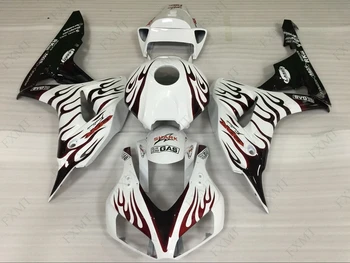 

Fireblade 06 Motorcycle Fairing for Honda Cbr1000 RR 07 Fairing Kits Fireblade 2006 - 2007 Full Body Kits White Black Frame