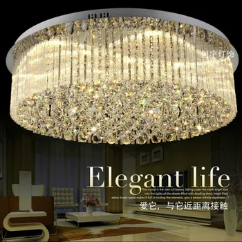 

Creative atmosphere circular energy-saving LED ceiling lamp crystal lamp home room living room dining room bedroom WF1019