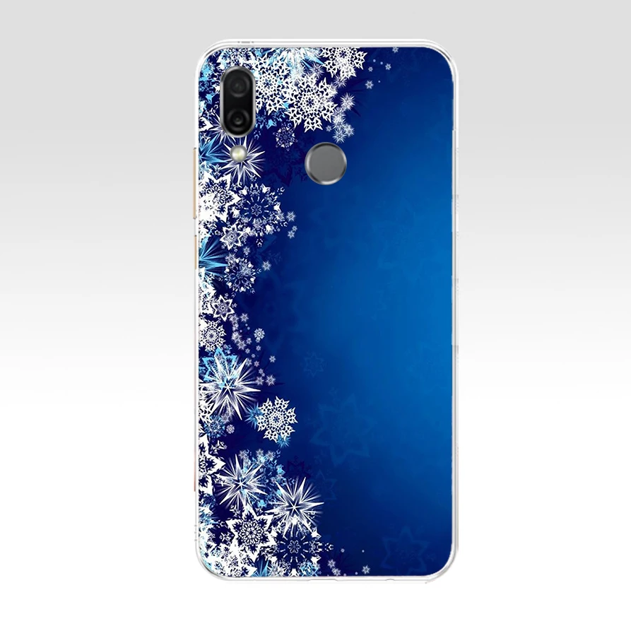 24AA Рождественские огни подарок 2 Мягкий ТПУ чехол для huawei Honor 8 8S 8X8 Lite 9 9 Lite