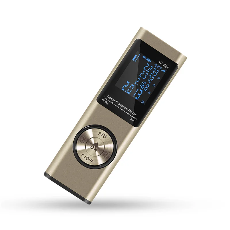 40m 80m USB Digital Laser Rangefinder Electronic Sensor Smart Digital