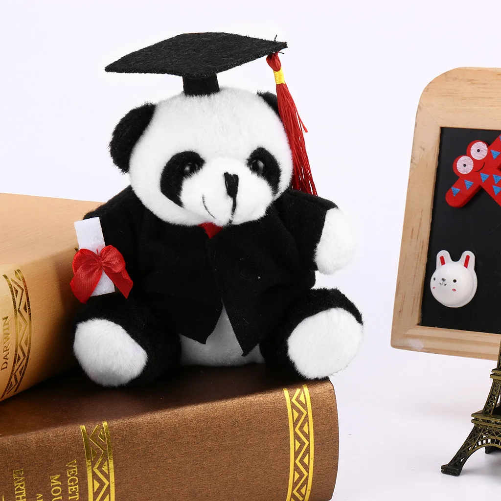 

2019 Lovely kawaii Panda Animal Stuffed Toys cartoon Plush Toy Soft Doll juguetes College Students Graduation Gift toy L5020913