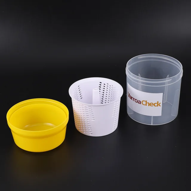 Méhészeti Atka Detektáló Doboz Varroa Megfigyelés Ellenőrző Palack Méhész Apikultúra Eszközök Méhkas Gyilkos - Image 6