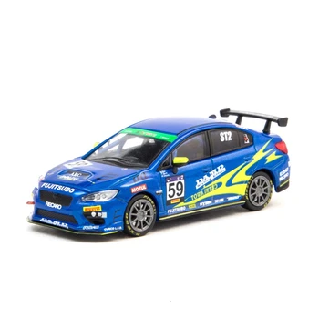 

Tarmac Works 1:64 SUBARU WRX STI Super Taikyu Series 2018 Race #59 Diecast Model Car