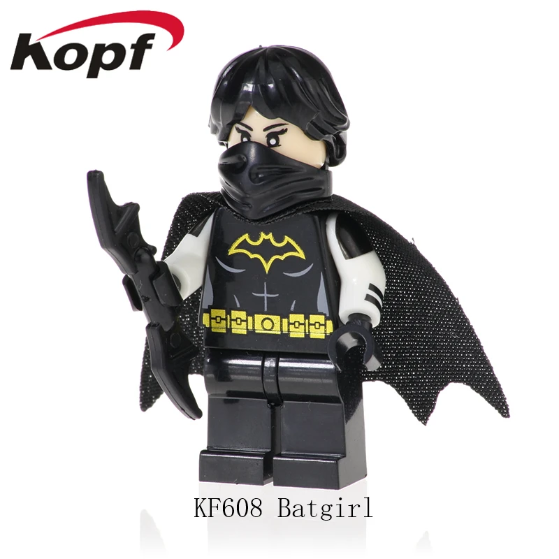

New Iron man Batman Super Heroes Spider Man Bat girl Venom Mark 9 Talon Building Blocks Bricks Gift Toys For Children KF608
