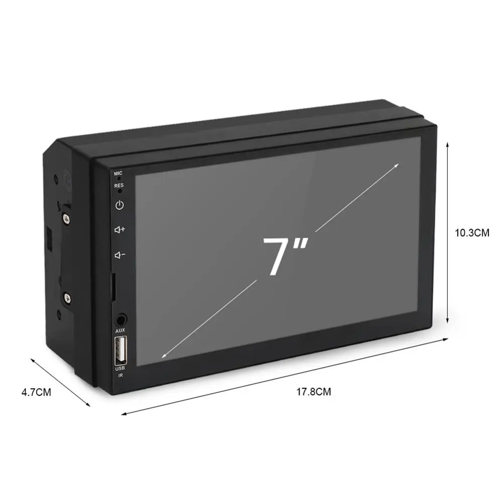 VODOOL 2Din автомобильный мультимедийный плеер " HD сенсорный экран 2 DIN Авторадио Bluetooth FM стерео видео MP5 плеер Авто Аудио USB TF AUX