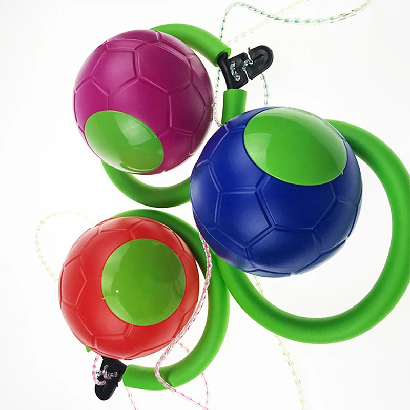 1Pcs Children Colorful Skip Ball Jumping Rope Ball Skip Ropes Sports Swing Ball Toys Playground Sports Kits Outdoor Fun Toy 3