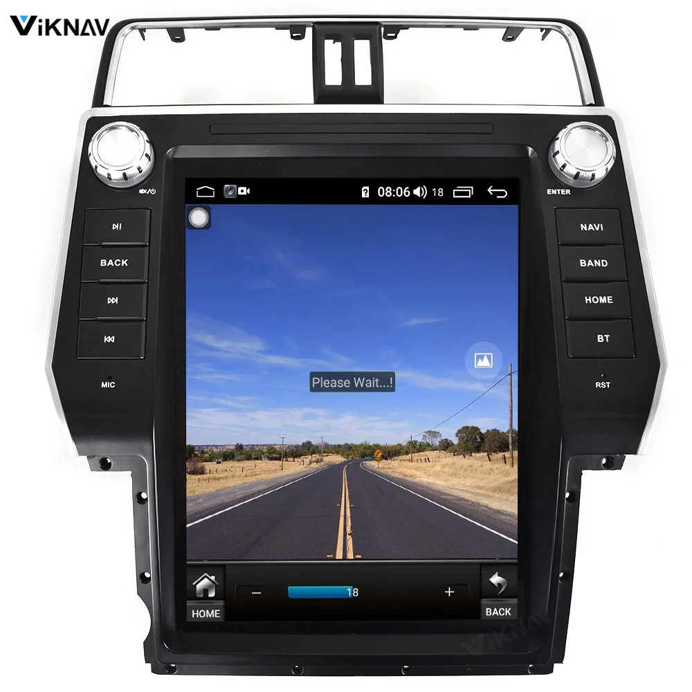 

car multimedia player for Toyota Land Cruiser Prado 2012-2014 auto radio stereo receiver GPS navigation head unit tape recorder