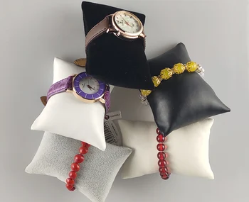 

Customized Bracelet Display Pillow Bracelet Holder Jewelry Organizer Watch Display Stand with Leatherette or Velvet