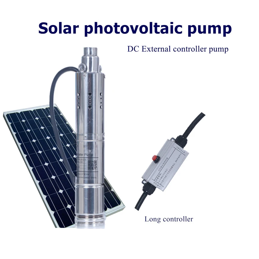 Kary Солнечный водяной насос Shiyuan насос постоянного тока от солнечной батареи Погружной насос сельскохозяйственный водный насос