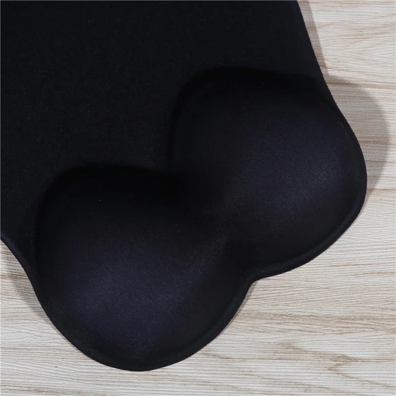 FFFAS 3D коврик для мыши удобный эргономичный Oppai все черные геймерские подставки для запястья коврик для мыши для ноутбука ПК