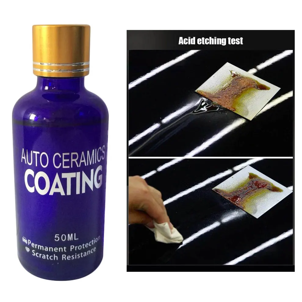 30 ml 50 ML Mr. Fix Upgraded 9H Car Polish Liquid Ceramic Coat Super Hydrophobic Coating Crystal Set Auto Detailing Glasscoat adams car care