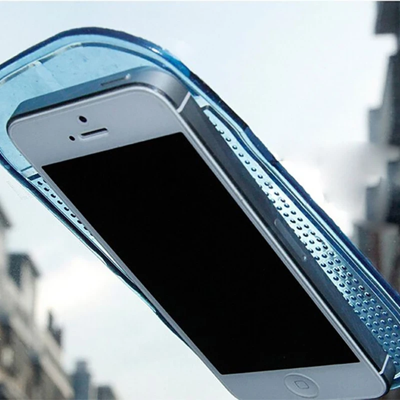Mini Car Trunk Dashboard Sticky Phone Holder Anti Slip nano Gel Stickey Pad Mat Accessories Interior Strong Adsorption Collant