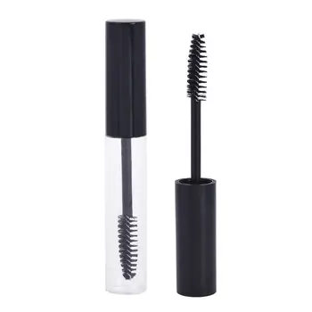 

10mL Beauty Portable Empty Mascara Tube Eyelash Vial Liquid Bottle Container Black Cap Refillable Bottles Makeup Accessories