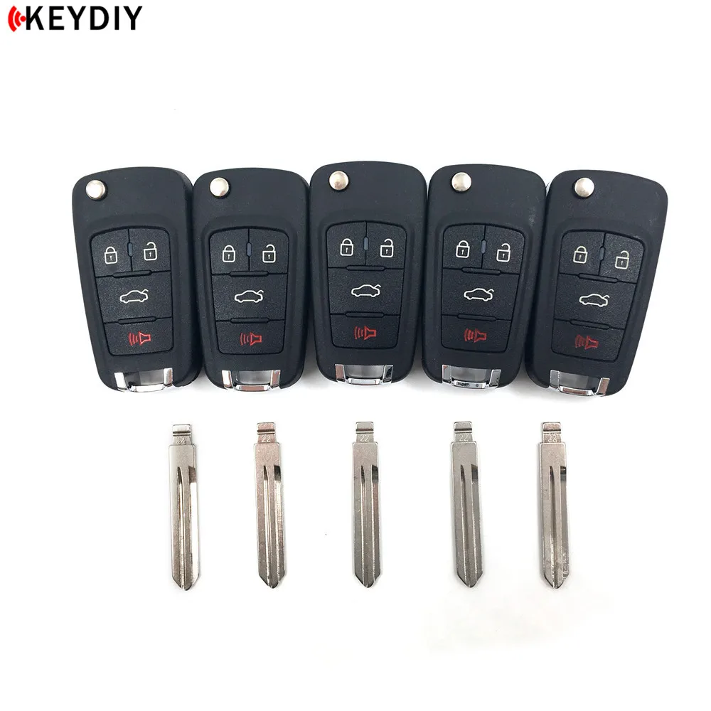 5 шт. KEYDIY KD900/KD-X2 NB18 универсальный мульти-функциональный NB дистанционного Управление с № 22/39/40 ключа для всех B и NB серии - Количество кнопок: NB18 with 22