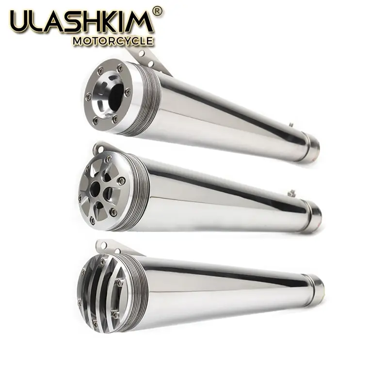35-51Mm Moto Universale Su Yoshimura Slip On Scarico Completo Sistema Marmitta Tubi Fuga Db Killer 150Cc-1000Cc