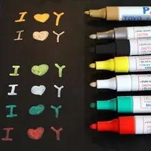 1 шт. диск для балансировки шин маркер протектора Ручка Водонепроницаемая Перманентная цветная ручка для краски белая маркер ручка черная карта граффити ручка 7 цветов s