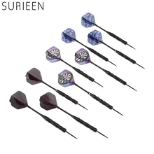 3 шт./(1 комплект) стальной наконечник Вольфрамовая сталь 23 грамма Дартс с алюминиевыми валами 2ba резьба винта и хорошие Дартс полеты 23 г