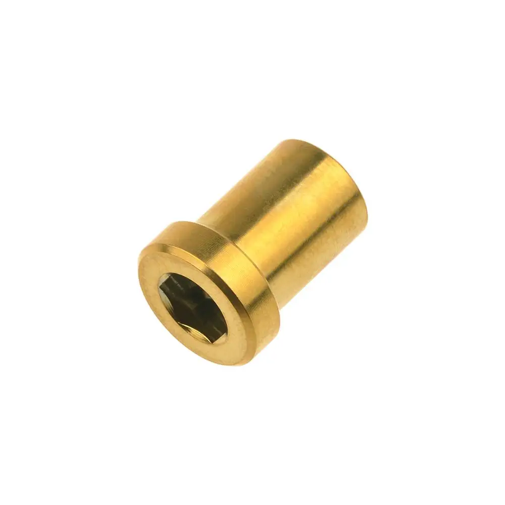 gold Xingxi titanium Ti GR5 M6 13 мм 15 мм 17 мм 22 мм 23 мм 25 мм 33 мм 35 мм утопленные велосипедные тормозные болты Зажимная гайка для MTB/шоссейного велосипеда - Цвет: gold