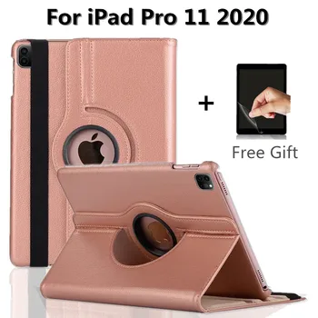 

Case for Ipad Pro 11 2020 360 Rotating Folio Stand Smart Leather Funda Cover for Ipad Pro 11 2nd Generation A2228 A2068 A2230