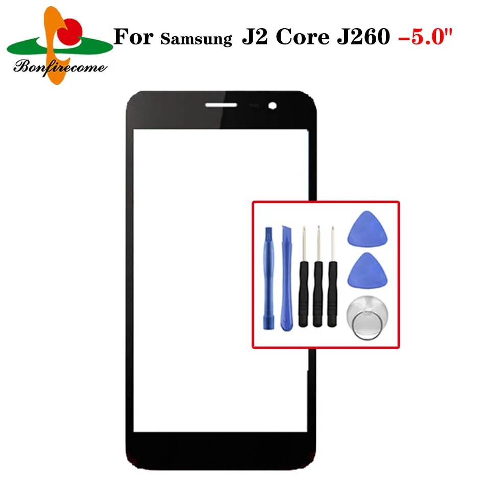 Переднее Сенсорное стекло для Samsung Galaxy J2 Core 2018 J260 J260G J260SM J260F | Мобильные телефоны и