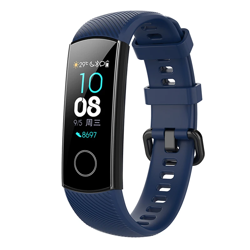 Силиконовый браслет для huawei honor Band 4 спортивный автоматизированный браслет ремень на Huawe honor band 5 honor 4 honor 5 Аксессуары