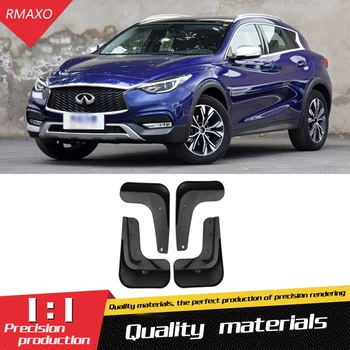 

For Infiniti QX30 2017-2019 Mudflaps Splash Guards Front With the color and rear Mud Flap Mudguards Fender Modified special