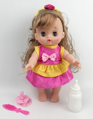 doll redom Детские игрушки, коляска для девочек, для ролевых игр, коляска, игрушки для прогулок, детская коляска для кукол, зонт, коляска для детей 2~ 4 лет - Цвет: doll redom