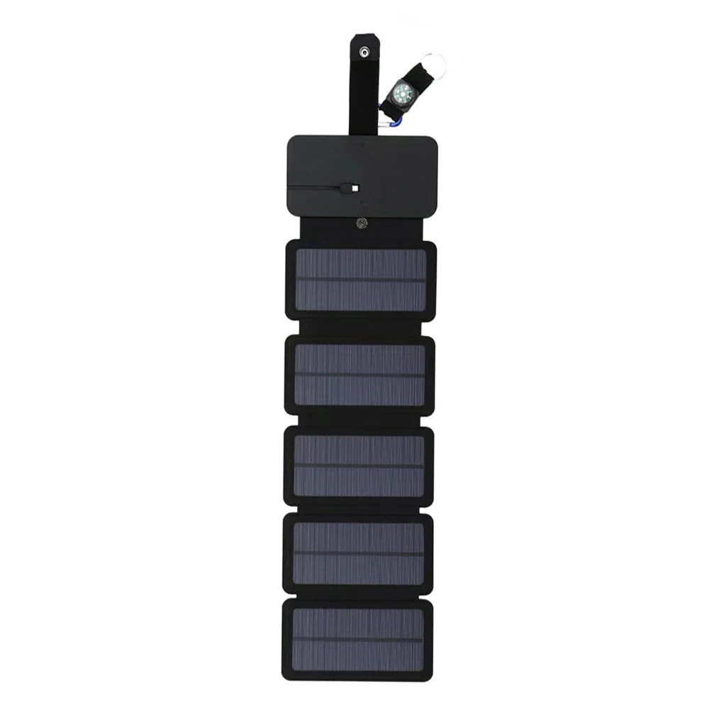 Портативная солнечная панель s зарядное устройство 5V 2.1A Sunpower складная солнечная панель Зарядка батарея для мобильного телефона Открытый Кемпинг usb зарядка