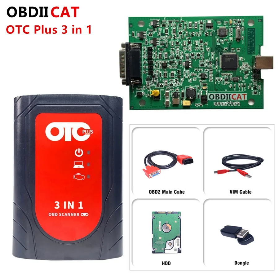 Автоматический OBD2 OTC Plus 3 в 1 диагностический сканер инструменты для игры теннис