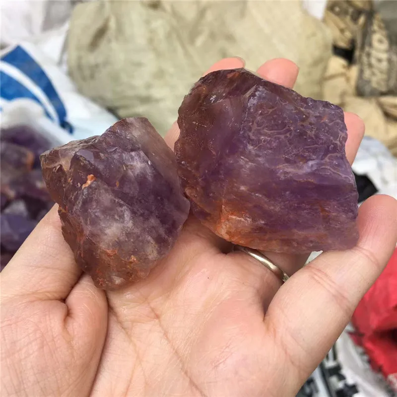 Natural Raw Quartz Healing Stone Amethyst Citrine Ametrine Rough For Home Decoration 6