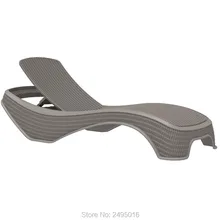Патио Шезлонг для отдыха пластиковая уличная мебель пляжное кресло для отдыха для пляжа, у бассейна дизайн