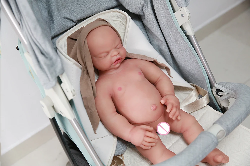 IVITA WG1517 48 см 3800 г силиконовые куклы reborn Похожие настоящие для маленьких девочек