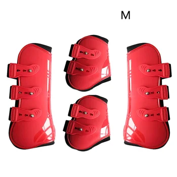 

Durable Training Farm Guard Protection Wrap Practical Horse Leg Boots Equestrian Adjustable Riding Front Hind Outdoor Brace
