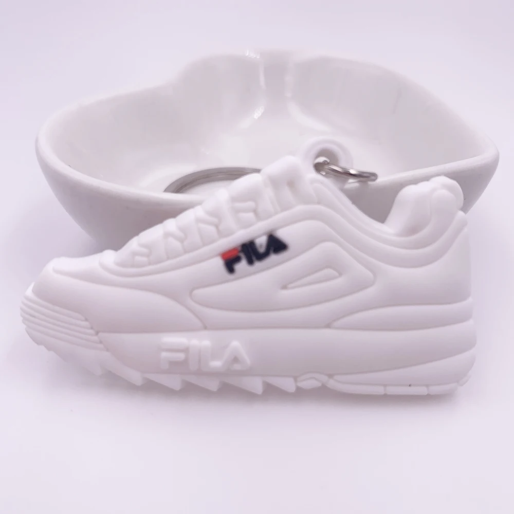 Mini Jordan Air Force 1 брелок для обуви для мужчин и женщин классический цвет AJ Ретро поколение баскетбольные кроссовки брелок - Цвет: K0075-4