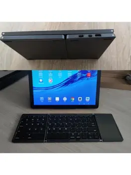 

2020 New Folding Bluetooth Keyboard Rechargeable Keypad With Touchpad Tablet Pad Phone