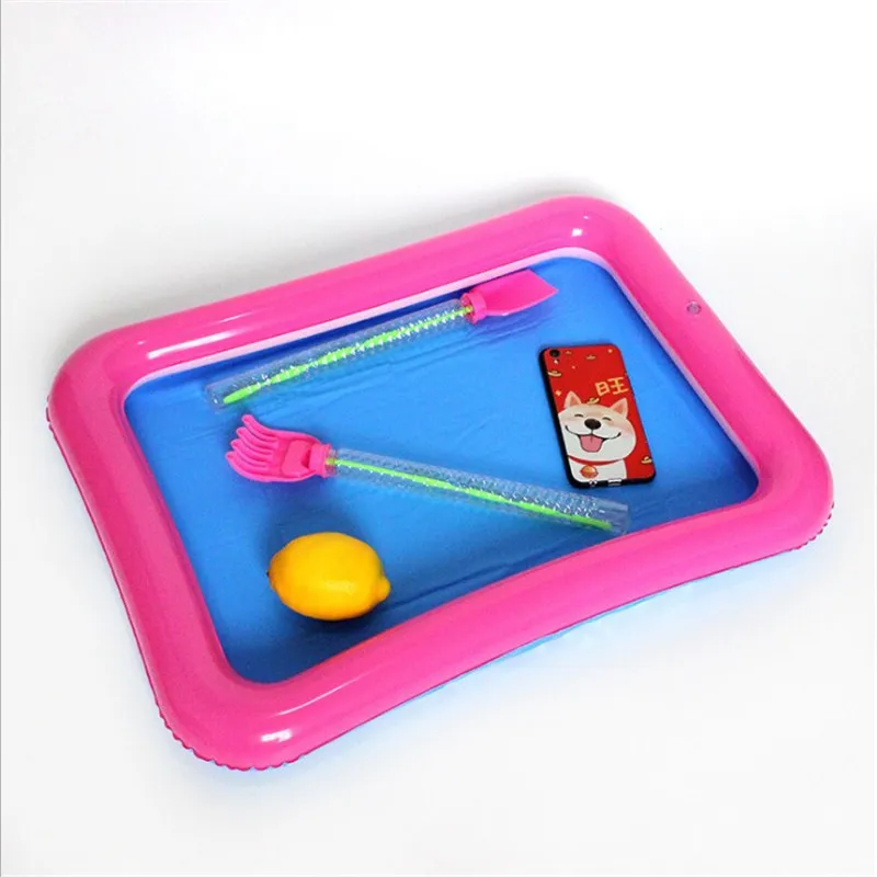 

Quality Good Goods Inflatable Space Sand Toy Children Environmentally Friendly PVC Sand Table Customizable
