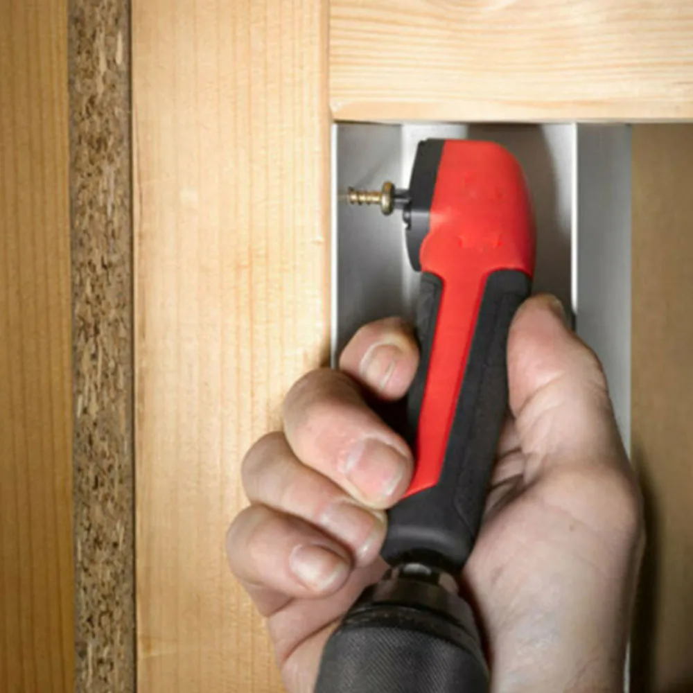 

Ударный угловой адаптер, Угловое крепление для дрели, идеально подходит для сверления или вождения в труднодоступных пространствах, многофункциональное Угловое устройство