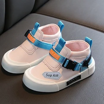 

2020 Winter Kids Sports Shoes Children Casual Boys Patchwork Running Sneakers Fashion Autumn Graffiti Girls Student Boots