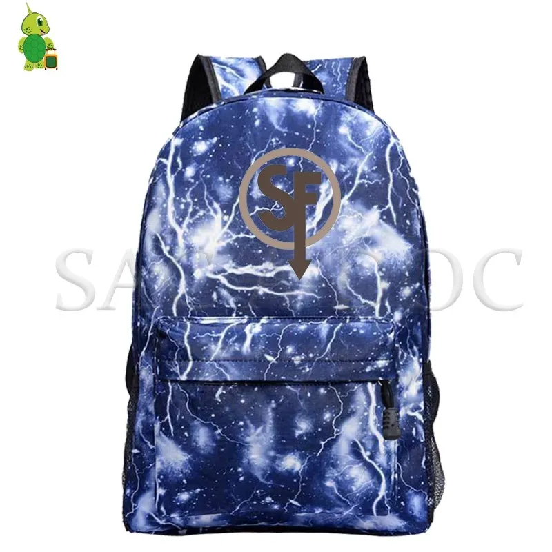 Sally Face Mochila рюкзак с рисунком галактики пространства для подростков, школьные сумки для женщин и мужчин, рюкзак для ноутбука, рюкзак для путешествий, детские сумки для книг