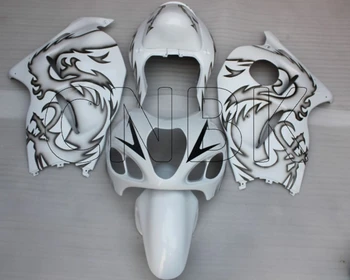 

for GSX-R1300 2001 Fairings for Suzuki GSXR1300 2003 Black White Plastic Fairings GSX-R1300 1997 - 2007 Plastic Fairings