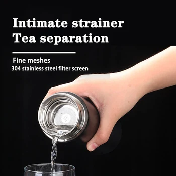 Smart Insulation Cup Male and Female Student Portable Water Cup Creative  Mass Simple Temperature Tea Cup 3
