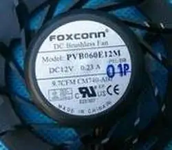 Для FORCECON PVB060E12M M740-A00 DC 12V 0.23A 4-проводной вентилятор охладителя сервера Бесплатная доставка