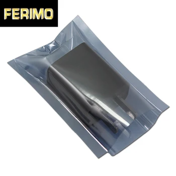 

Wholesale 6.5*12cm 200Pcs/ Lot Anti Static Shielding Plastic Storage Pouch Anti-Static ESD Pack Bag Open Top Antistatic Poly Bag