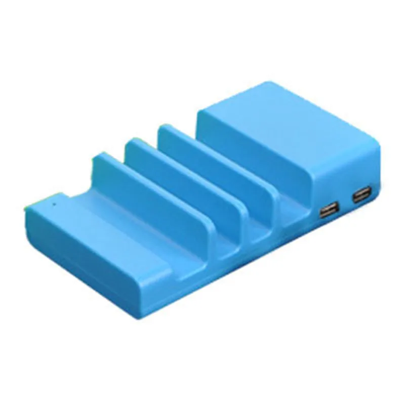 Зарядная станция для нескольких устройств USB Зарядное устройство Station 4-Порты и разъёмы зарядка через usb держатель для телефона