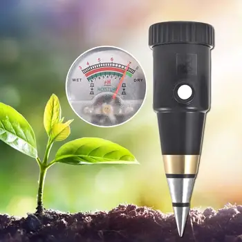 

Soil PH And Moisture Meter Gardening Monitor Tool Test Kits Indoor And Outdoor Plant Analyzer Great For Garden Field Lawn Farm