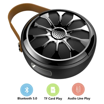 

Bicycle speaker portable outdoor sports waterproof wireless speaker Powerful Boombox, support FM radio/charging function/LED